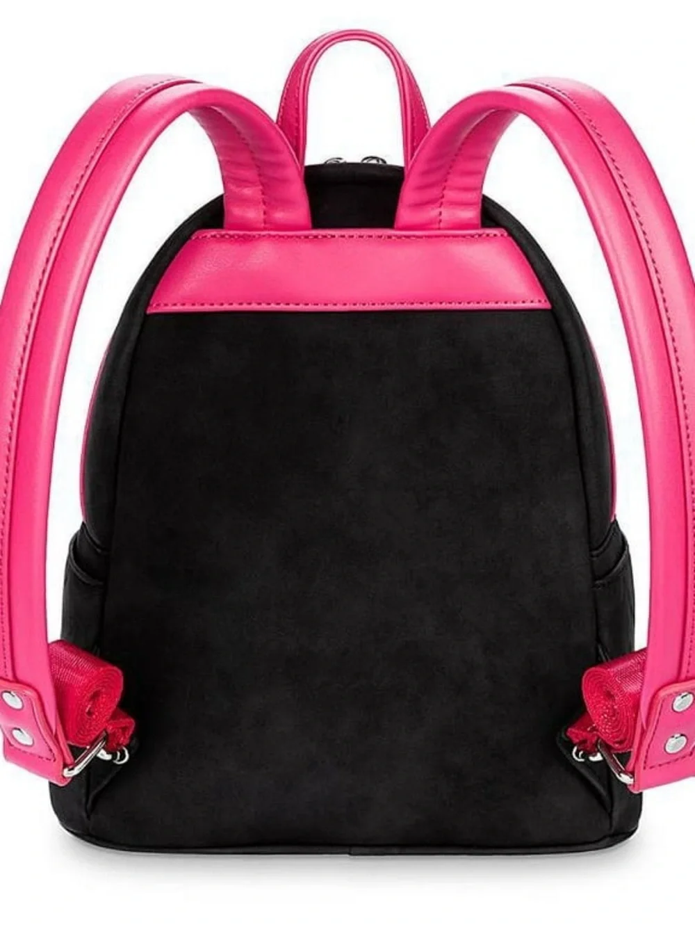 Loungefly Black & Hot Pink Vampire Character Kids Backpack Disney Parks